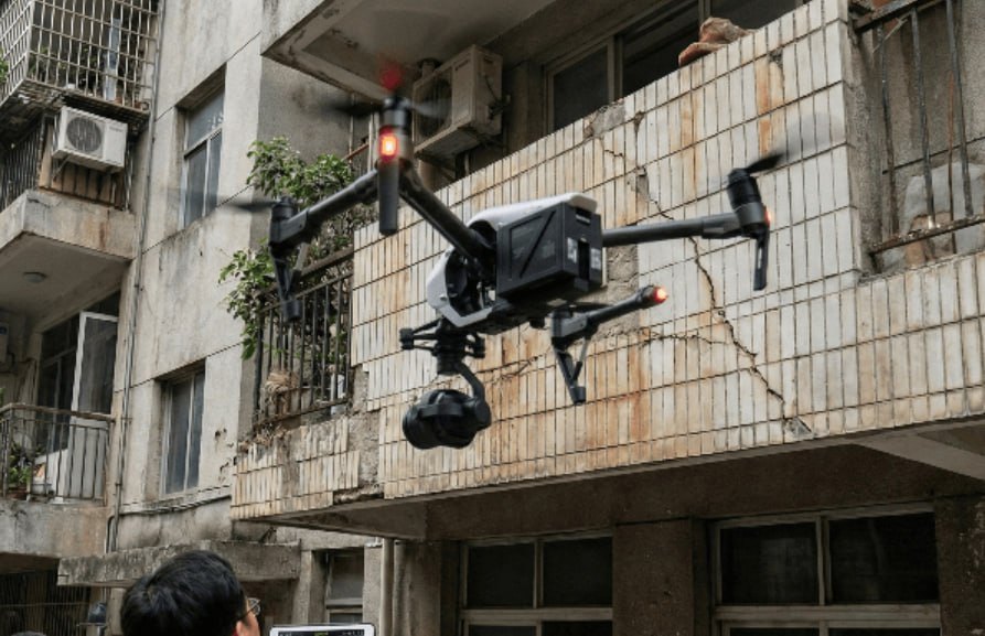 無人機建築巡檢